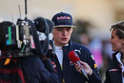 Max Verstappen, Red Bull Racing with the media