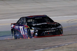 Denny Hamlin, Joe Gibbs Racing Toyota crash