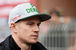 Nico Hulkenberg, Sahara Force India F1 en el desfile de pilotos