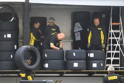 Trabajadores de Pirelli neumáticos