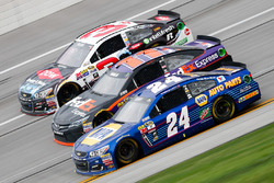 Austin Dillon, Richard Childress Racing Chevrolet, Denny Hamlin, Joe Gibbs Racing Toyota, und Chase