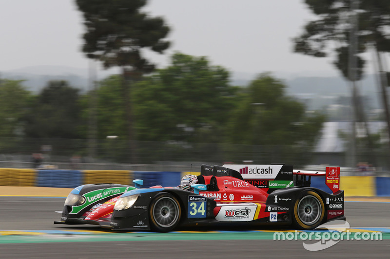 #34 Race Performance Oreca 03R - Judd: Nicolas Leutwiler, James Winslow, Shinji Nakano