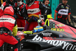 Себастьян Бурде, KV Racing Technology Chevrolet на піт-стопі