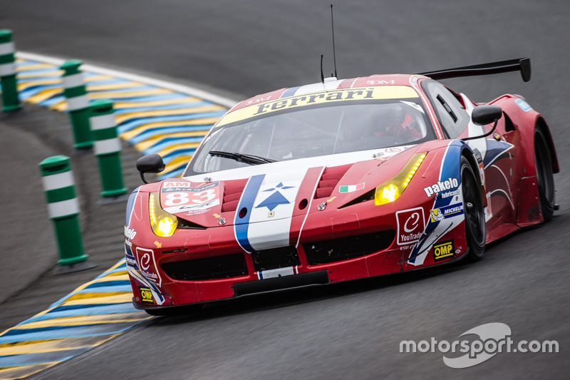 #83 AF Corse, Ferrari 458 Italia: François Perrodo, Emmanuel Collard, Rui Aguas