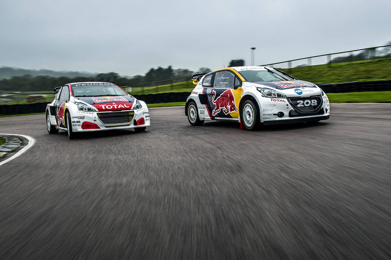 Timmy Hansen, Team Peugeot Hansen; Kevin Hansen, Team Peugeot Hansen