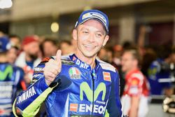 Third place Valentino Rossi, Yamaha Factory Racing