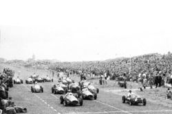 Alberto Ascari, Ferrari 500 y Mike Hawthorn, Cooper T20-Bristol