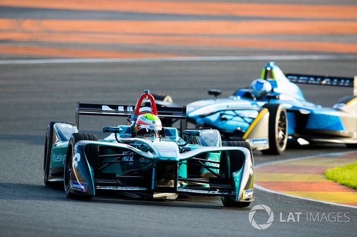 Oliver Turvey, NIO Formula E Team y Nicolas Prost, Renault e.Dams