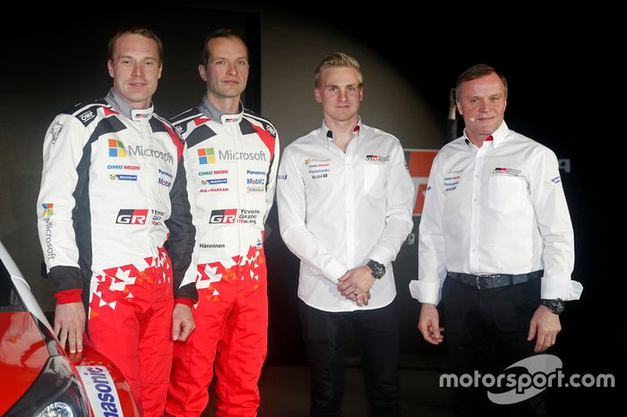 Jari-Matti Latvala; Juho Hänninen; Esapekka Lappi; Tommi Mäkkinen; Toyota Racing, Toyota Yaris WRC 2017