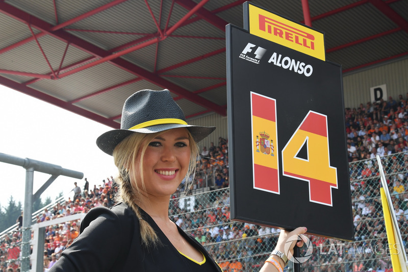 Grid Girl F1