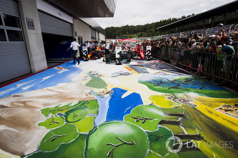 Gran Premio de Austria: dibujo de deportes extremos
