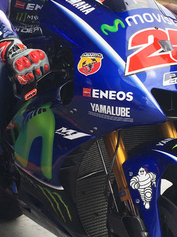 Inside-Winglet an der M1 von Maverick Viñales, Yamaha Factory Racing
