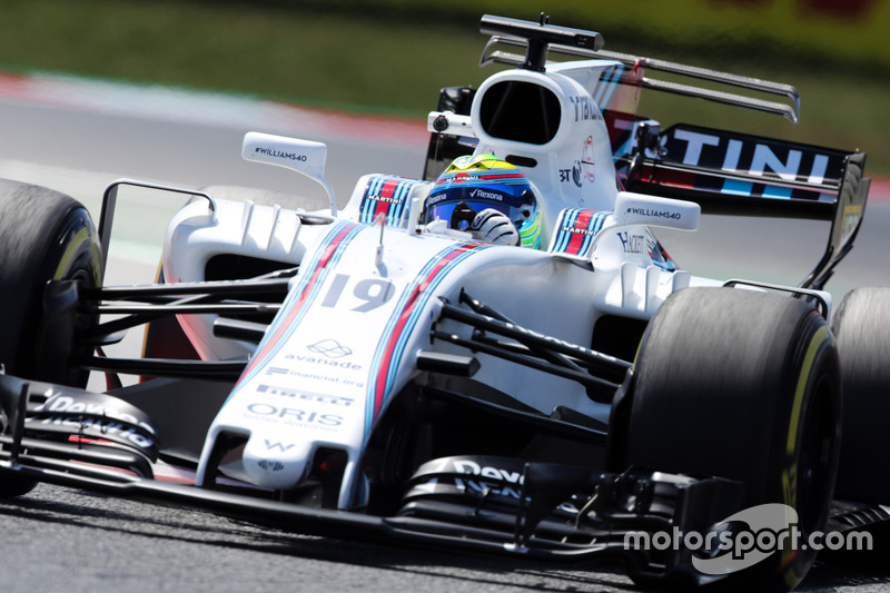 T-wing de la Williams FW40