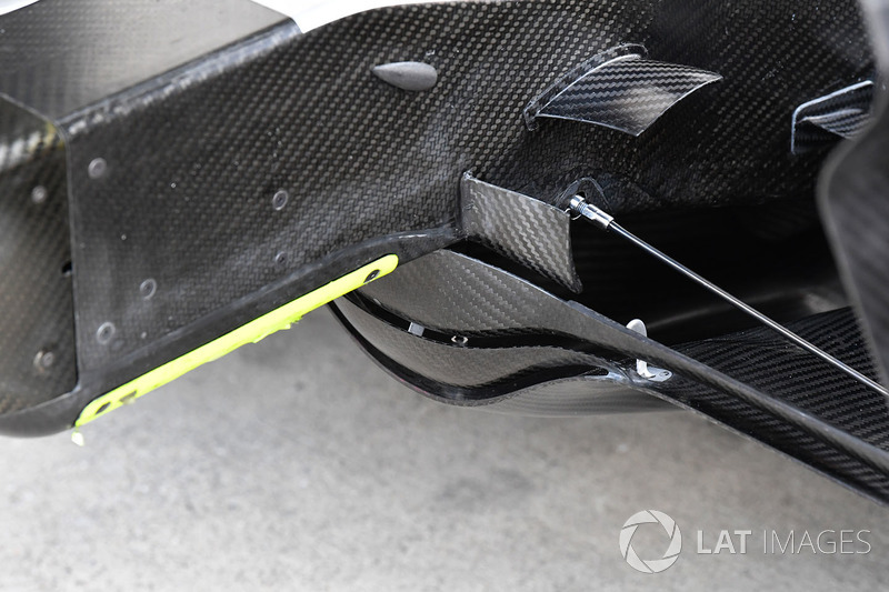 Mercedes AMG F1 W08 rear detail