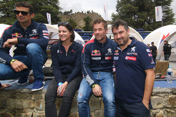 Cyril Despres, Sébastien Loeb, Daniel Elena, Peugeot Sport