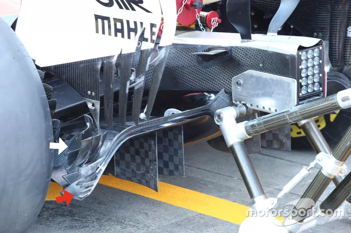 Ferrari SF70H diffuser