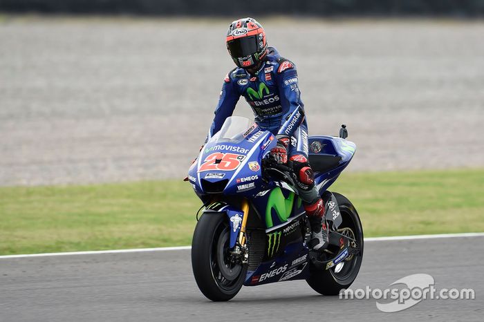 El ganador Maverick Viñales, Yamaha Factory Racing