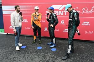 Lando Norris, McLaren, George Russell, Mercedes, Andrea Kimi Antonelli, Mercedes