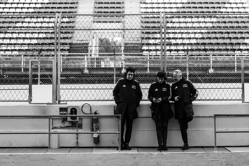 Essais de l'équipe Audi F1