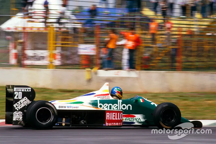 1986: Gerhard Berger, Benetton B186 BMW