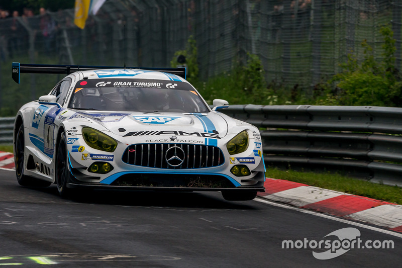 #4 AMG-Team Black Falcon, Mercedes-AMG GT3: Bernd Schneider, Maro Engel, Adam Christodoulou, Manuel Metzger