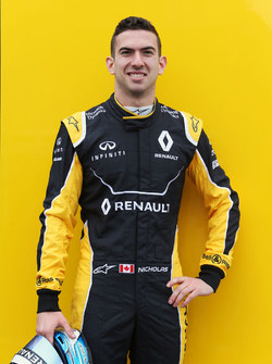 Nicholas Latifi, pilote de réserve Renault Sport F1 Team