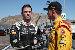 Alexander Rossi, Herta - Andretti Autosport, Honda; Ryan Hunter-Reay, Andretti Autosport, Honda