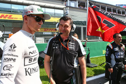 Nico Hulkenberg, Sahara Force India F1 en la parrilla