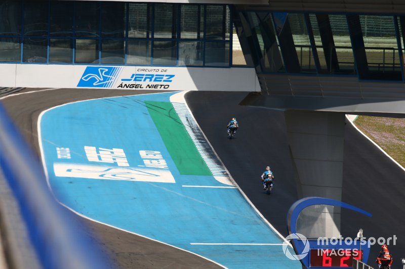 Alonso Lopez, Estrella Galicia 0,0 and Sergio Garcia, Estrella Galicia 0,0
