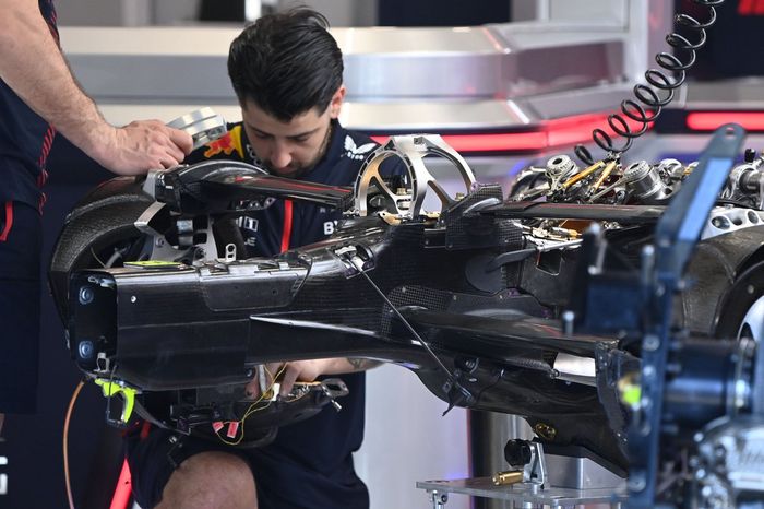 Detalle técnico del Red Bull Racing RB19