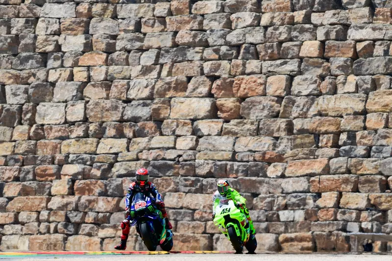 Fabio Quartararo, Yamaha Factory Racing, Fabio Di Giannantonio, VR46 Racing Team