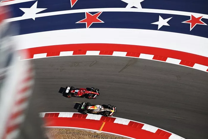 Charles Leclerc, Ferrari, Liam Lawson, Racing Bulls Team
