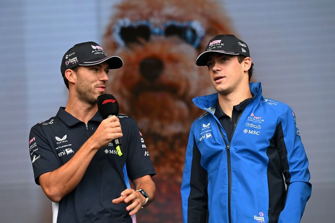 Pierre Gasly, Alpine, Franco Colapinto, Alpine