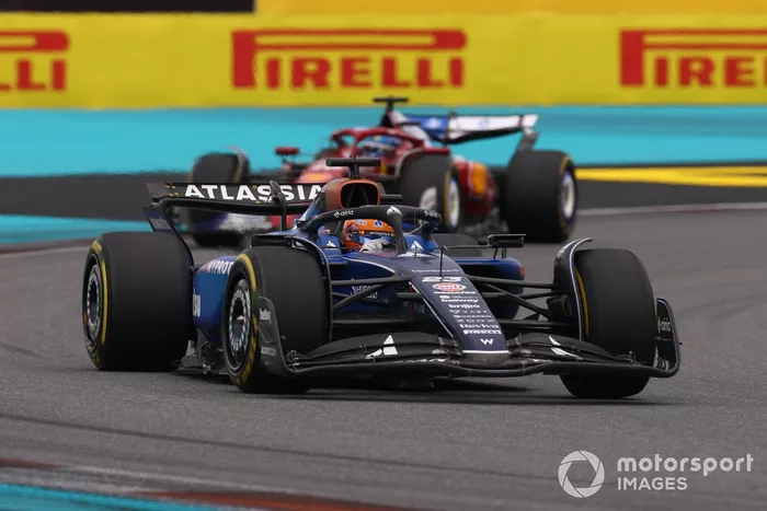 Charles Leclerc, Ferrari, Alexander Albon, Williams