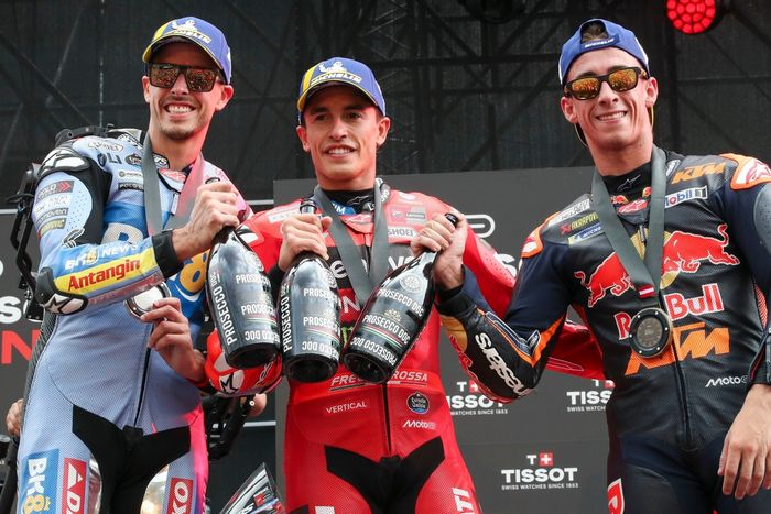 Pedro Acosta, Red Bull KTM Factory Racing, Alex Marquez, Gresini Racing, Marc Marquez, Ducati Team