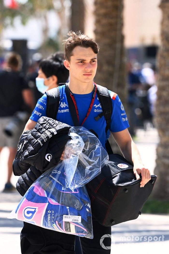Oscar Piastri, piloto de reserva de Alpine F1 Team