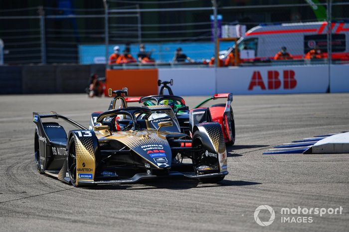 Antonio Felix Da Costa, DS Techeetah, DS E-Tense FE21, Lucas Di Grassi, Audi Sport ABT Schaeffler, Audi e-tron FE07