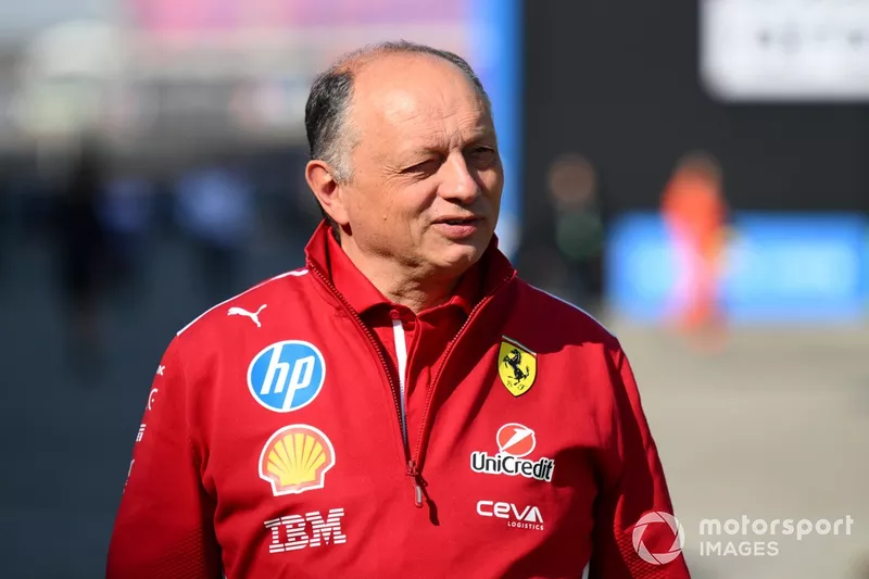 Frederic Vasseur, directeur d'équipe de la Scuderia Ferrari