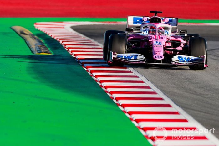7º Sergio Perez, Racing Point RP20: 1:16.634 (con neumáticos C5 en la semana 2 en la semana 2)