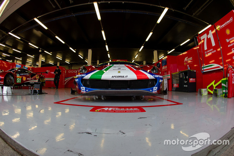 #71 AF Corse Ferrari 488 GTE EVO: Davide Rigon, Sam Bird