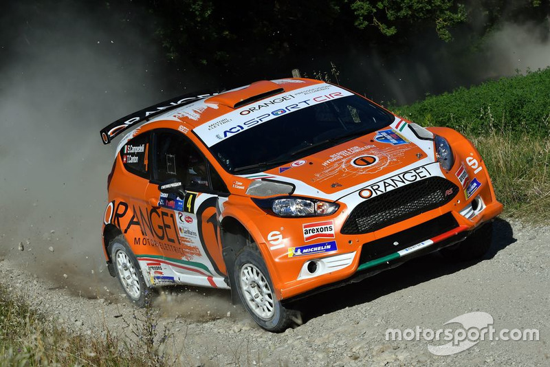 Simone Campedelli, Tania Canton, Ford Fiesta R5, Orange1 Racing