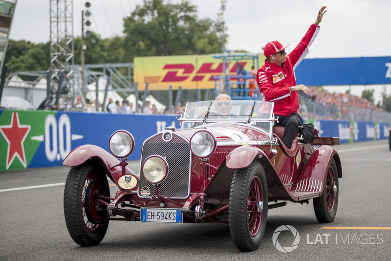 F1-es versenyzői parádé az Olasz Nagydíjról, Monzából