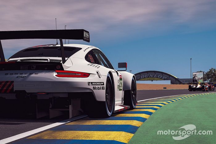 #92 Porsche Esports Team Porsche 911 RSR: Jaxon Evans, Matt Campbell, Mack Bakkum, Jeremy Bouteloup