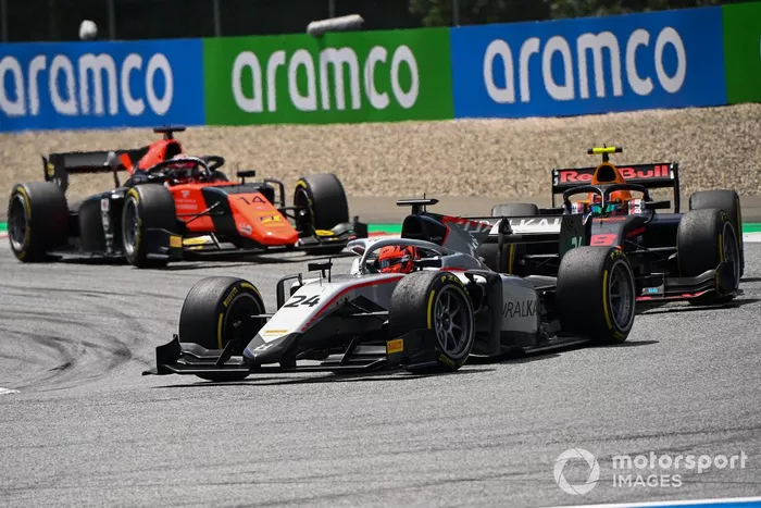 Nikita Mazepin, Hitech Grand Prix, Jehan Daruvala, Carlin y Nobuharu Matsushita, MP Motorsport