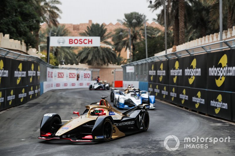 Jean-Eric Vergne, DS TECHEETAH, DS E-Tense FE19, Antonio Felix da Costa, BMW I Andretti Motorsports, BMW iFE.18
