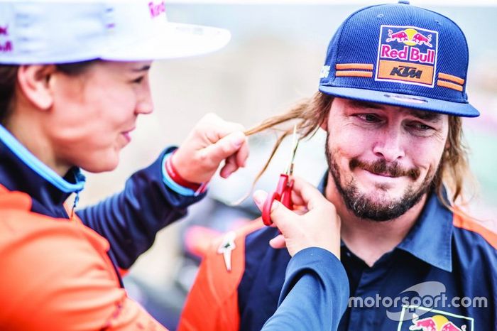 #17 Red Bull KTM Factory Racing KTM: Laia Sanz, #3 Red Bull KTM Factory Racing KTM: Toby Price