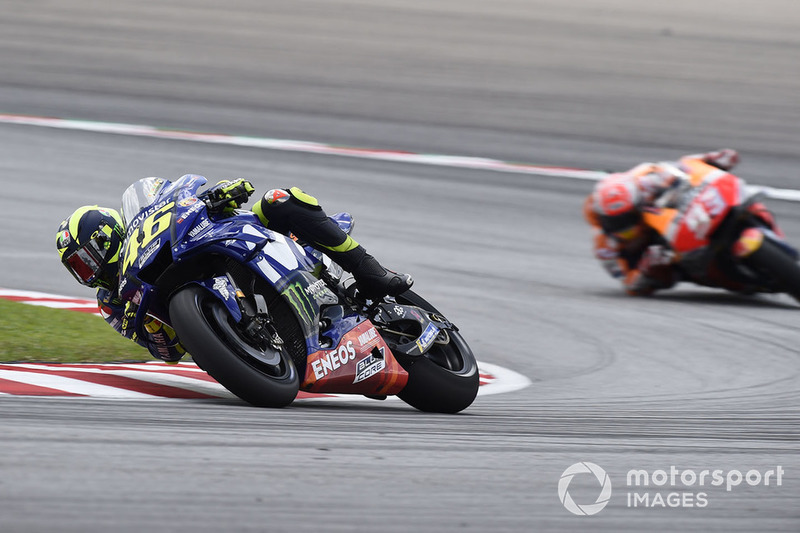 Première faute en course pour Rossi cette année