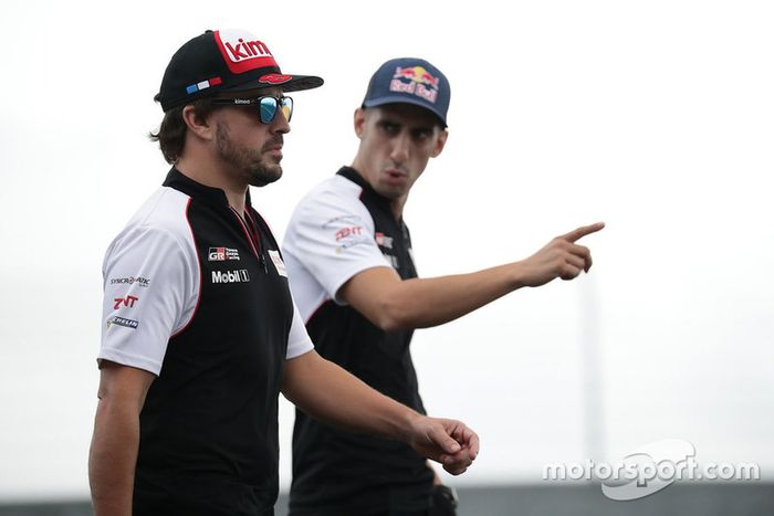 Sébastien Buemi, Fernando Alonso, Toyota Gazoo Racing