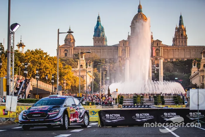 Elfyn Evans, Daniel Barritt, M-Sport Ford WRT Ford Fiesta WRC