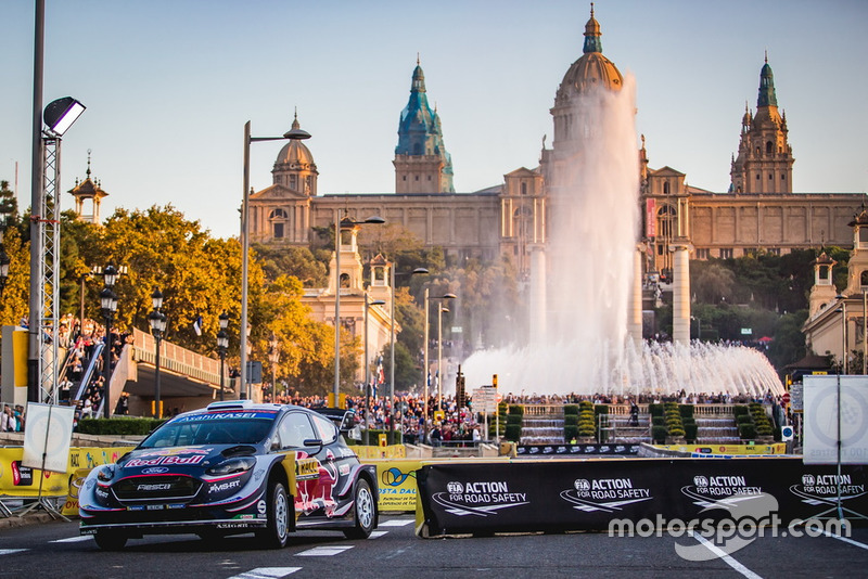 Элфин Эванс и Дэниэл Бэрритт, M-Sport Ford WRT Ford Fiesta WRC